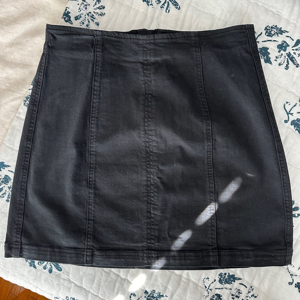 Denim Mini Skirt